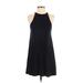 Old Navy Casual Dress - A-Line: Black Solid Dresses - Women's Size X-Small Petite