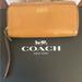 Coach Bags | Coach Park Leather Accordion Wallet/Wristlet | Color: Tan | Size: Os