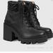 Gucci Shoes | Gg Ankle Boots | Color: Black | Size: 40eu