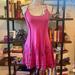 Free People Dresses | Boho Free People Fit & Flare Dress | Color: Pink/Purple | Size: M