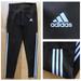 Adidas Pants & Jumpsuits | Adidas Aeroready Women’s Black Compression Mid Rise Yoga Gym Leggings Sz M | Color: Black/White | Size: M