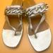 Nine West Shoes | Gold Nine West Sandals | Color: Gold | Size: 8.5