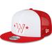 Men's New Era Red/White Washington Nationals 2023 On-Field Batting Practice 9FIFTY Snapback Hat