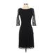 Banana Republic Casual Dress - Sheath: Black Dresses - Women's Size 0