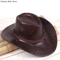 Chapeau de chevalier de cow-boy pour hommes et femmes chapeaux de soleil occidentaux casquettes en