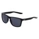 Nike FORTUNE FD1692 Herren-Sonnenbrille Vollrand Eckig Kunststoff-Gestell, schwarz