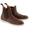 Turduli Chelsea Boots, 46 - Braun, Herren, aus Leder