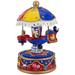 Northlight Children s Boat Plane and Train Animated Musical Carousel - 7.5