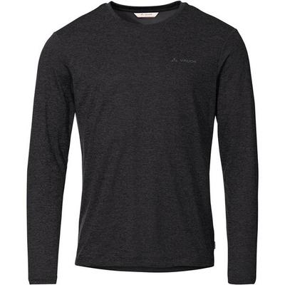 VAUDE Herren T-Shirt Essential LS T-Shirt, Größe M in schwarz