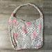 Free People Bags | Free People Cotton Tote Bag Os | Color: Pink/White | Size: Os