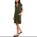 Anthropologie Dresses | Anthropologie Rachel Snake Print Tunic Fresd | Color: Black/Green | Size: S