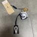 Burberry Accessories | Authentic Bnwt Burberry Leather Keychain/Bag Charm | Color: Black/White | Size: Os