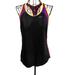 Nike Tops | Nike Dri-Fit Racer Back V Neck Tank Top Size Small | Color: Black/Purple | Size: S