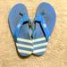 Adidas Shoes | Adidas’s Blue Vintage Flip Flops | Color: Blue | Size: 10