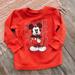 Disney Shirts & Tops | Disney Baby Mickey Long Sleeve - 12m | Color: Red | Size: 12mb