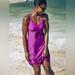 Athleta Swim | Athleta Purple Shoreline Beach Swim Summer Dress Quick Drying Size Small | Color: Purple | Size: S