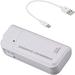 Portable AA Battery Travel Charger Compatible with Samsung Galaxy S20 FE 5G with LED Light! (Takes 2 AA Batteries USB Type-C) [WHITE]