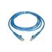 3PK Tripp Lite 3ft Cat6 Snagless Patch Cable M/m Blue (N201003BL)