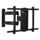 B-Tech BT8226/B Double Arm Flat Screen Wall Mount with Tilt and Swivel for TVs up to 65 inch - Black