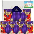 Large Easter Eggs Bulk Chocolate - 6 Cadbury Easter Egg Bulk, Cadbury Chocolate Easter Egg Bundle, Cadbury Egg For School, Business, Bulk Cadbury Easter Chocolate Gift Egg, Easter Egg Hunt (CREME EGG)