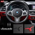 Juste de volant de voiture en daim Ultrasuede accessoires de performance M BMW G05 G06 G30 G31