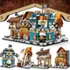 Blocs de construction luffy Town of the pirate Street View modèle Compatible avec toutes les