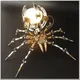 Lampe de table araignée 3D faite à la main jouets mécaniques assemblage en métal modèle