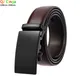 Ceinture marron environnemental pour homme ceinture d'affaires décontractée grande taille 200cm