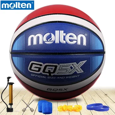 GQ5XNEW-Ballon de basket-ball en PU fondu d'origine matériau véritable de haute qualité taille