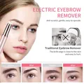 Tondeuse à sourcils électrique indolore pour femme mini rasoir épilateur facial portable nouveau