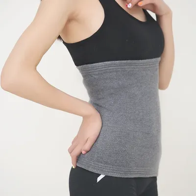 Ceinture amincissante post-partum pour femme Cummerbunds en tricot élastique fin soutien du dos