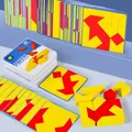 Puzzle 3D en bois Montessori pour enfants jouets éducatifs d'apprentissage préscolaire pour la