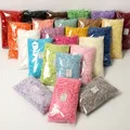 Confettis colorés en raphia 500g/1kg remplissage d'emballage en papier matériel de remplissage de