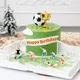 Décoration de gâteau d'anniversaire de Football pour garçon décoration de fête de Football pour