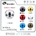 Bykski 4F Way Cubic T-Splitter Fittings G1/4 Female Multi-Ways Connector Adapter B-TE4-X