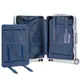 Valise de voyage en aluminium pour chariot rigide bagages pour nouvelle infraction 100% 20 po 24