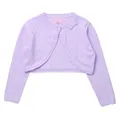 Veste courte à manches longues pour filles pull cardigan haussement d'épaules pour enfants robes