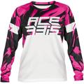 Acerbis MX J-Kid 4 Kids Motocross Jersey, white-purple, Size L