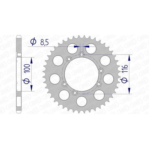 AFAM Aluminiumkrone 93303 – 520