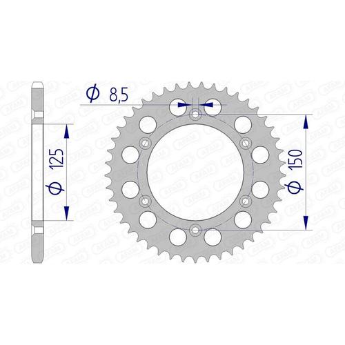 AFAM Aluminiumkrone 72304 – 520