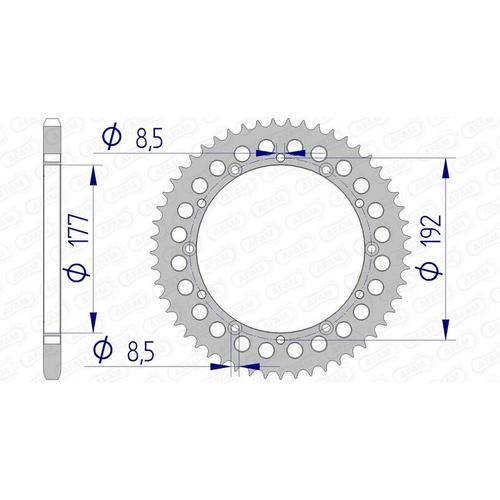 AFAM Aluminiumkrone 63300 – 520