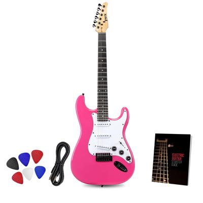 LyxPro 39 inch Beginner Electric Guitar & Electric Guitar Accessories