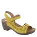 Patrizia Shantay - Womens Euro 39 US 8.5 Yellow Sandal Medium