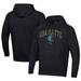 Men's Under Armour Black Charlotte Knights All Day Fleece Pullover Hoodie