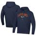 Men's Under Armour Navy Lakeland Flying Tigers All Day Fleece Pullover Hoodie