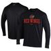 Men's Under Armour Black Rochester Red Wings Performance Long Sleeve T-Shirt