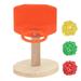 1 Set Bird Shooting Toy Training Educating Basketball Stand (Random Color)