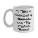 I Like a Handful of Humans and My Afghan Hound. 11oz Mug Afghan Hound Dog Present From Friends Funny Cup For Friends Dog toys Dog beds Dog collars Dog food Dog treats