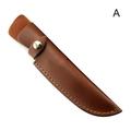 Small Straight Knife Scabbard Holster Outdoor Hunt Cowhide Carry Sheath Scabbard Sheath Multi Knife Holster Leather Z9M1