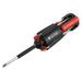 8 in 1 Screwdriver With 6 LED Torch Flash Light Multi-Functional BES Repair L4V8